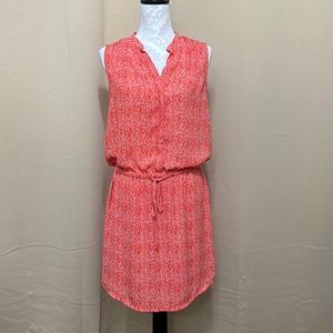 Hilary Radley Sleeveless Drawstring Dress